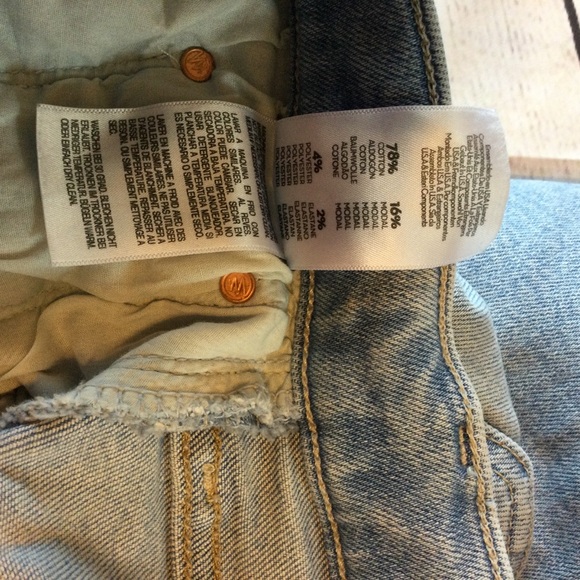 MOTHER The Tripper Flood Fray High Waist Ankle Flare Jeans Big Hair Don’t Car 30 - Picture 9 of 13